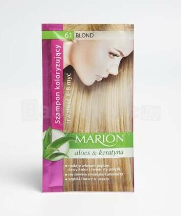 Krāsojošais šampūns Marion 40ml 61