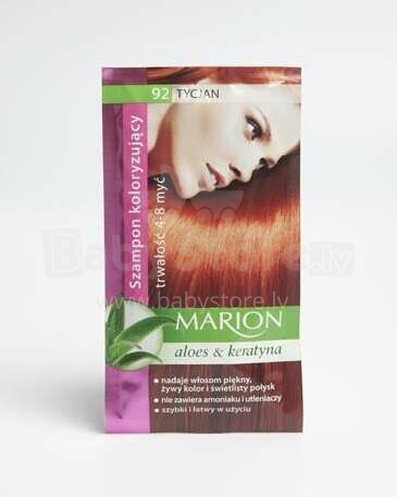 Krāsojošais šampūns Marion 40ml 92