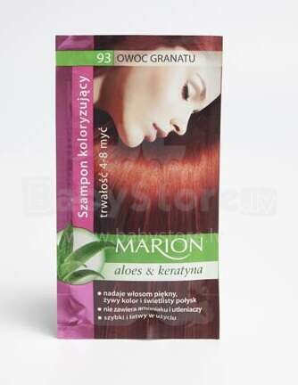 Krāsojošais šampūns Marion 40ml 93