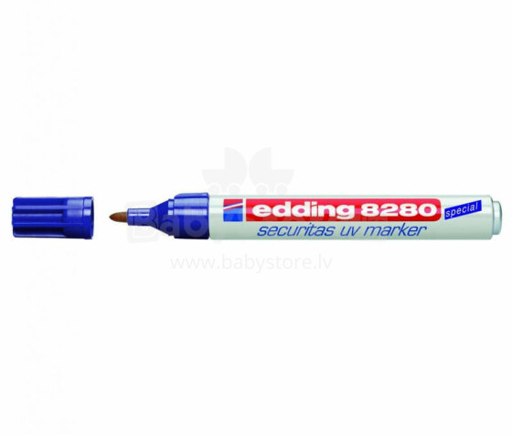 Перманентный УФ-маркер Edding E8280, 1,5-3 мм, конический