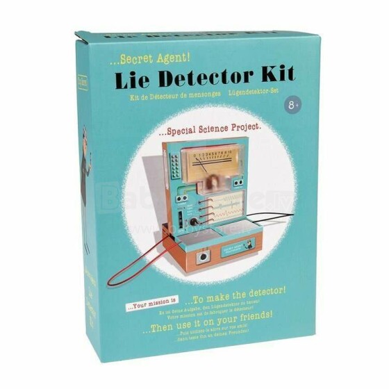 Secret agent lie detector kit, Rex London