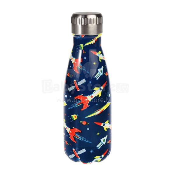 Space Age 260ml Stainless Steel Bottle, Rex London