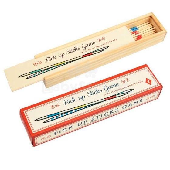 Wooden Pick Up Sticks Game, Rex London