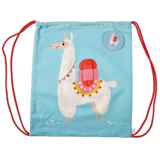 Dolly Llama Drawstring Bag, Rex London