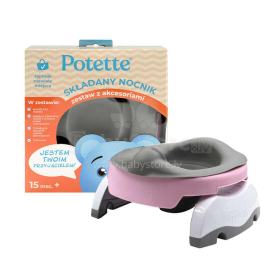 2-in-1 Potette Plus Value Pack Pink, Potette