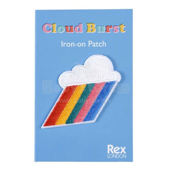 Iron On Cloud Burst Patch, Rex London