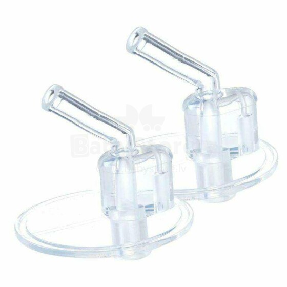 Insulated drink bottle replacement straw tops - 2 pack, b.box