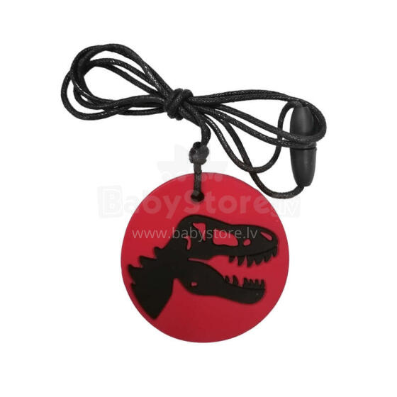 Dino pendant, red, Jellystone Design