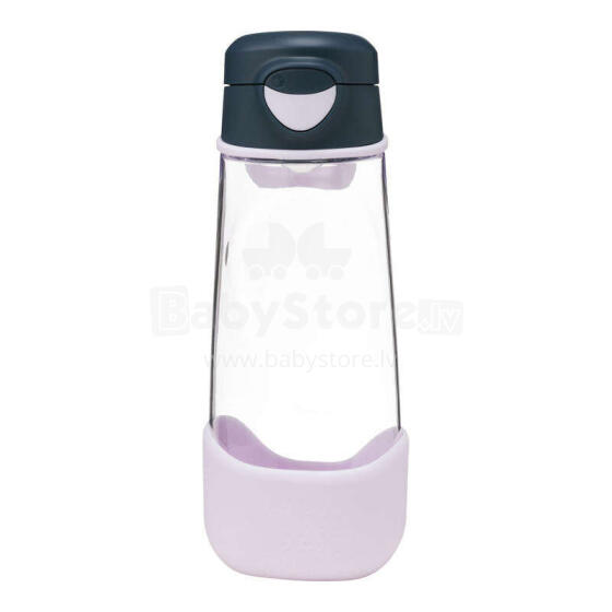 Sport spout 600 ml bottle, Indigo Rose, b.box