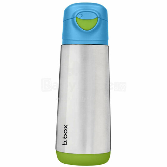 500ml insulated sport spout bottle - ocean breeze, b.box