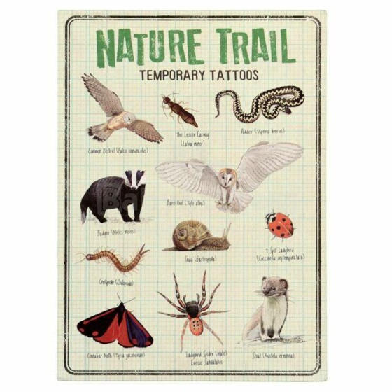 Tattoos, Nature Trail Temporary, Rex London