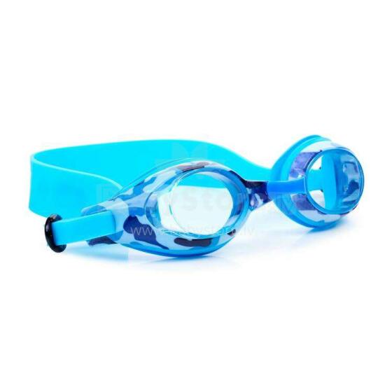 Swimming goggles for kids, Blue camouflage, Aqua2ude