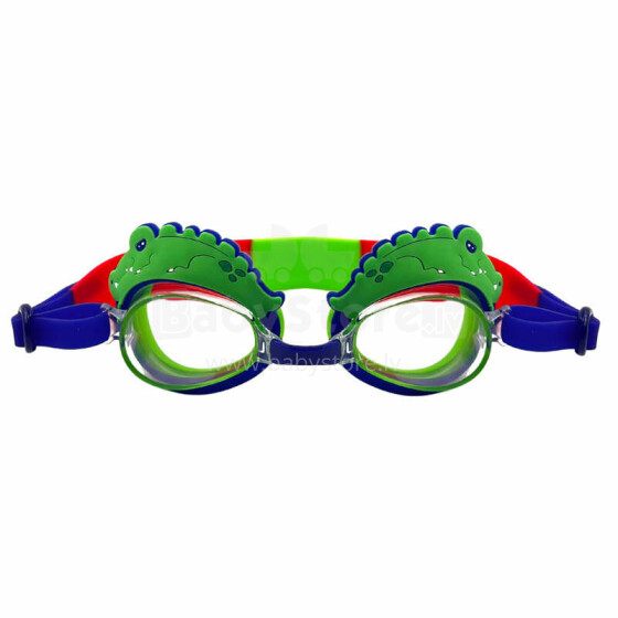 Aqua2ude Children's anti-fog swimming goggles - Alligator swimming goggles for the swimming pool Age: 3+