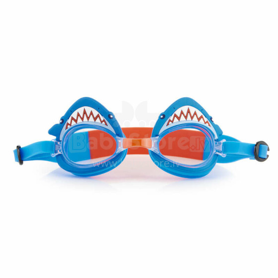 Aqua2ude Children's anti-fog swimming goggles – Shark’s jaws swimming goggles for the swimming pool Age: 2