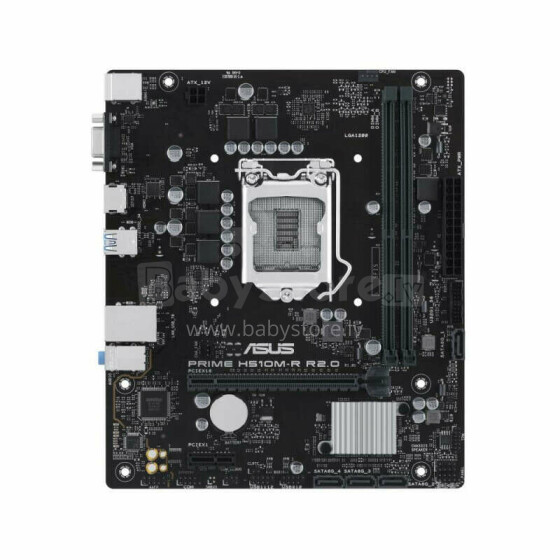 Mainboard ASUS Intel H470 Express LGA1200 Micro-ATX Memory DDR4 Memory slots 2 1xPCI-Express 3.0 1x 1xPCI-Express 4.0 16x 1x15pin D-sub 1xHDMI 2xUSB 2.0 2xUSB 3.2 2xPS/2 1xRJ45 3xAudio port P