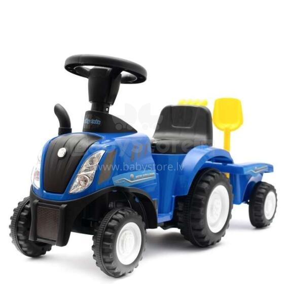 45784/658T RIDE-ON TOY TRACTOR WITH TRAILER BLUE