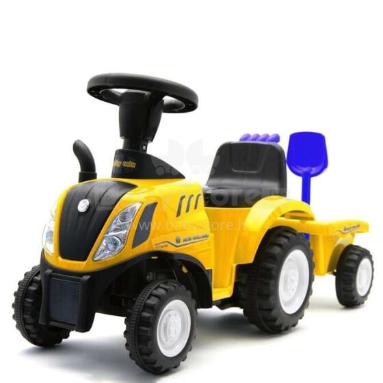 45785/658T RIDE-ON TOY TRACTOR WITH TRAILER YELLOW