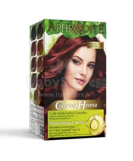 Henna juuste värvimiseks Afrodita 2x25g Nr3