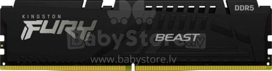 Память Kingston Fury Beast, DDR5, 32 ГБ, 5600 МГц, CL36 (KF556C36BBE-32)