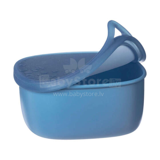 Silicone bowl with lid for a lunchbox Ocean, b.box