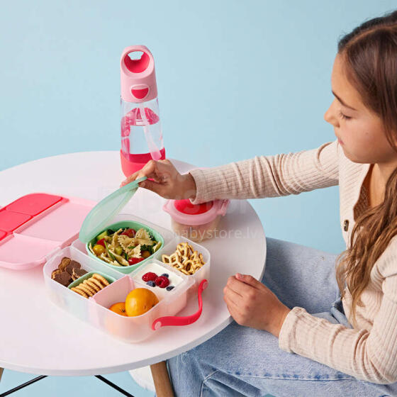 Silicone bowl with lid for a lunchbox Forest, b.box