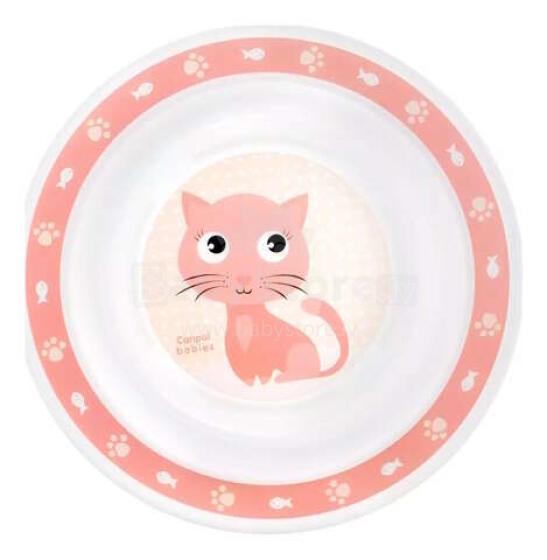 Plastmasas bļoda CUTE ANIMALS 4/412 pink