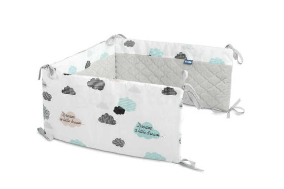 BED BUMPER CLOUDS PLUSH KARO