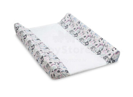 CHANGING PAD SHEET PINK BUTTERFLIES