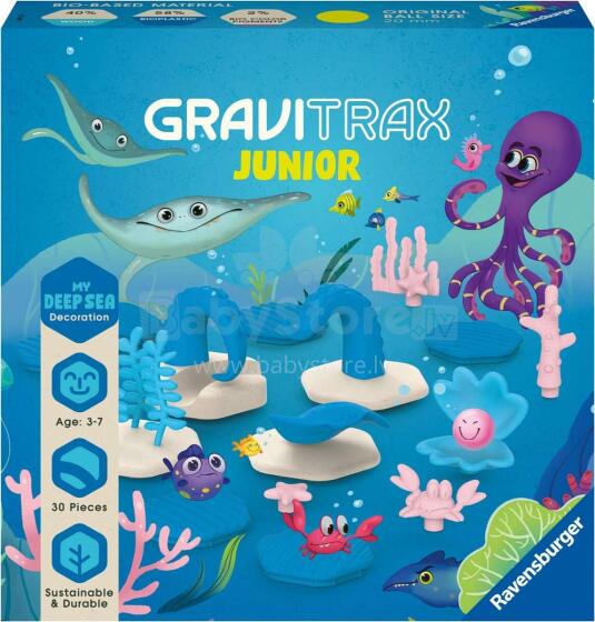 RAVENSBURGER GRAVITRAX JUNIOR konstruktora paplašinājums  Ocean, 27400