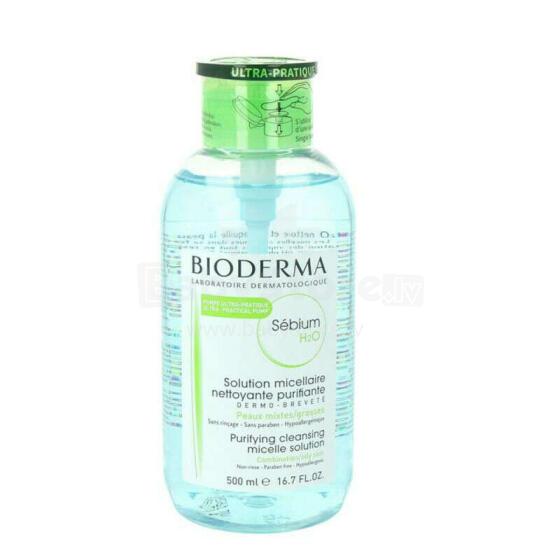 Bioderma sebium h2o раствор помпы 500мл