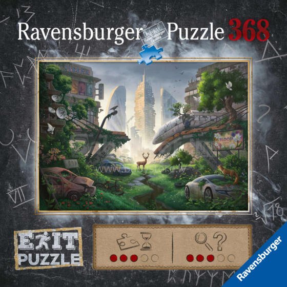 "RAVENSBURGER puzles ""IZEJA: Desolated City"", 368 gab., 17121"