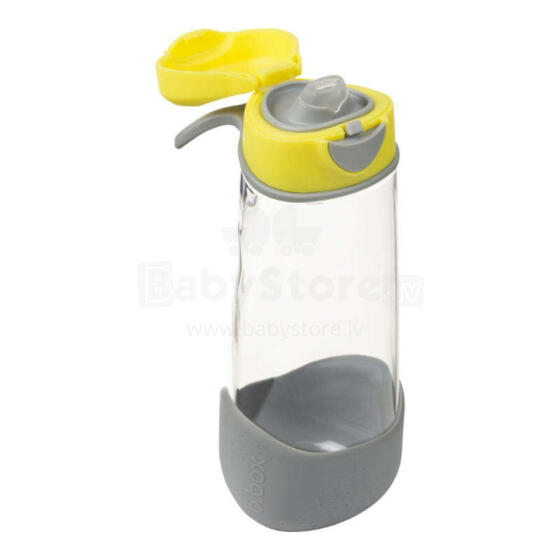 Sport spout 600 ml bottle, Lemon Sherbet, b.box