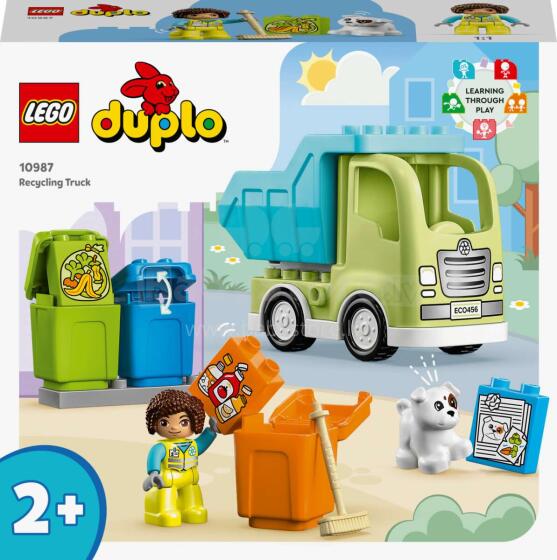 10987 LEGO® DUPLO Town Atkritumu pārstrādes auto