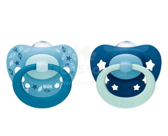 739696 CALMING teat SILICONE SIGNATURE 18-36 2 PCS / PUD