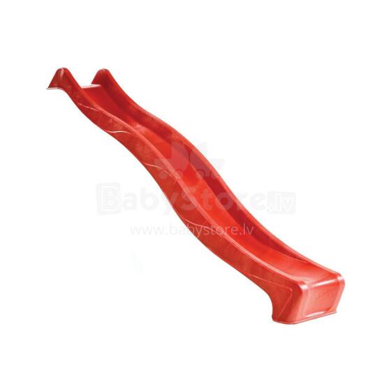 Red slide, 220 cm