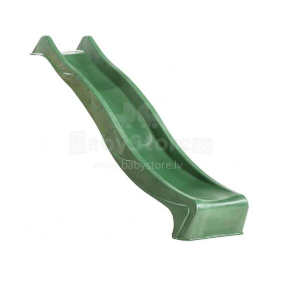 Dark green slide, 220 cm