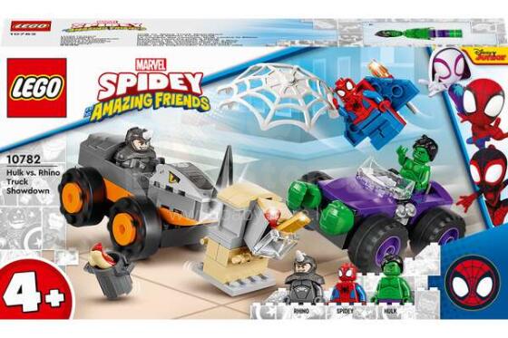 10782 LEGO®Marvel Spidey Halks pret Degunradzi: kravas auto cīņa