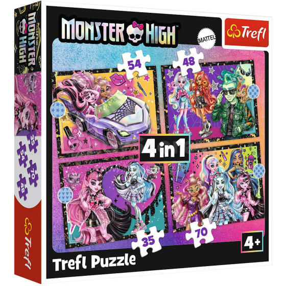 ELEKTRYZUJĄCY DZIEŃ MONSTER HIGH *4w1*