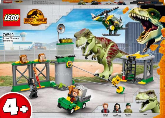 76944 LEGO® Jurassic World™ Tiranozaura izlaušanās