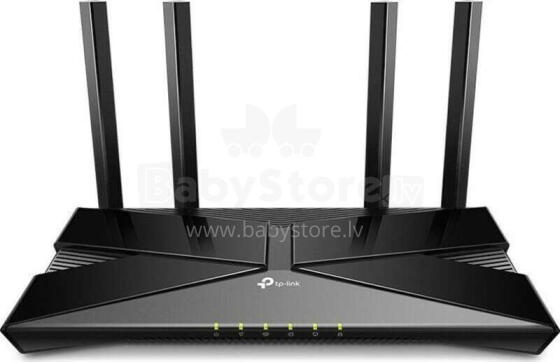 TP-Link Archer AX23 AX1800 Dual-Band Wi-Fi 6 Router, 574Mbps at  2.4 GHz + 1201 Mbps at 5 GHz, 802.3at POE and 12V DC, 4×Internal Antennas