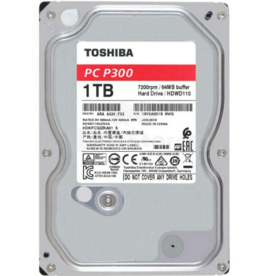 Жесткий диск P300 Bulk 3.5 1 ТБ SATA 7200 об / мин 64 МБ