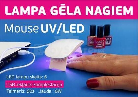 UV/LED Lampa gēla nagiem Mous