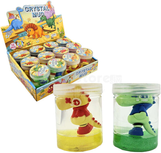 MASA MAGICZNA SLIME FIGURKA DINOZAURA