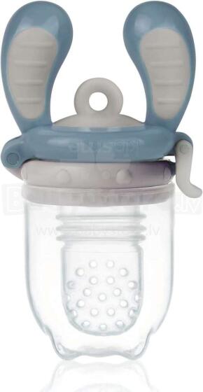 Kidsme Baby Food Feeder  Art.160350AZ Azure Silikona ēdināšanas ierīce cietiem produktiem (vidējs)