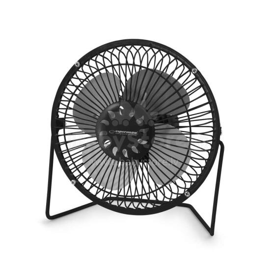 ESPERANZA 6" USB FAN YUGO BLACK