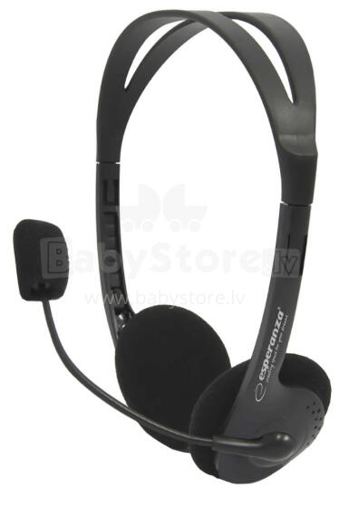 ESPERANZA STEREO HEADPHONES WITH MICROPHONE SCHERZO