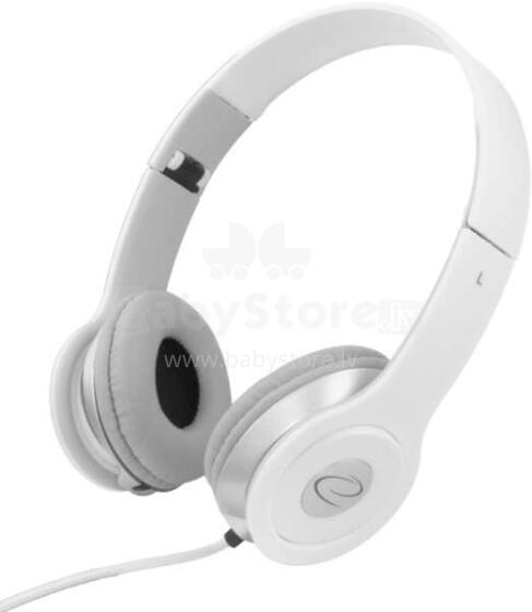 ESPERANZA STEREO AUDIO HEADPHONES TECHNO WHITE