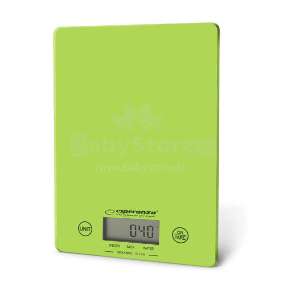 ESPERANZA DIGITAL KITCHEN SCALE LEMON GREEN