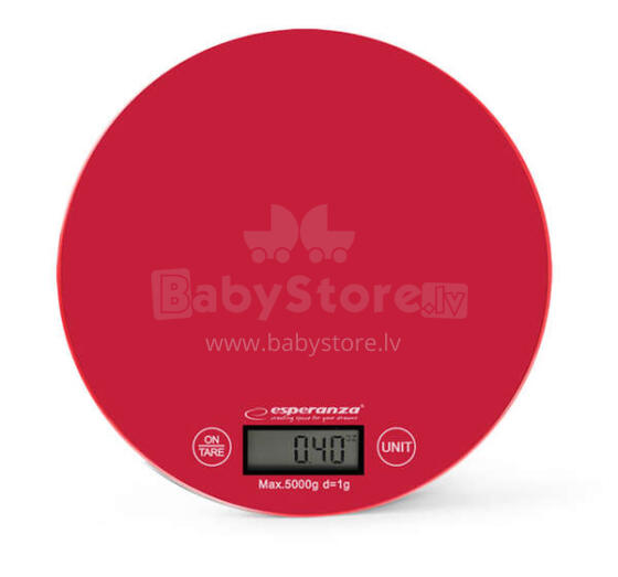 ESPERANZA KITCHEN SCALE MANGO RED