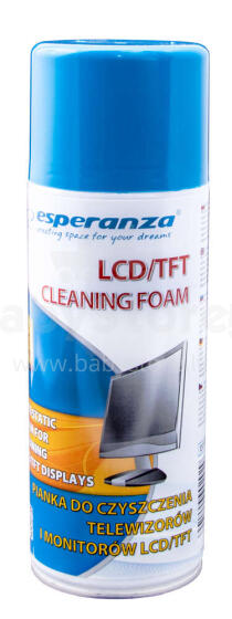 ESPERANZA LCD/TFT SCREEN CLEANING FOAM 400ML